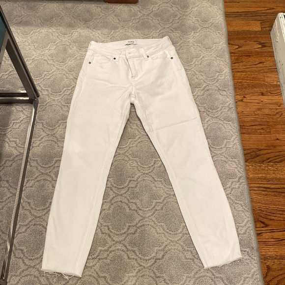 Pistols white denim jeans size 27 - Picture 1 of 4